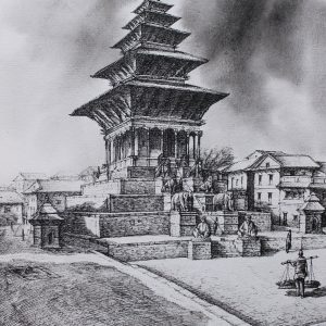 Nyatapola Temple in Bhaktapur Nepal