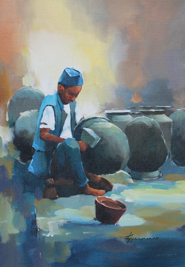A Clay Pottery