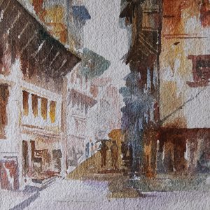 Street Scene from Nepal