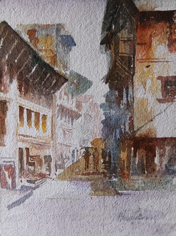 Street Scene from Nepal