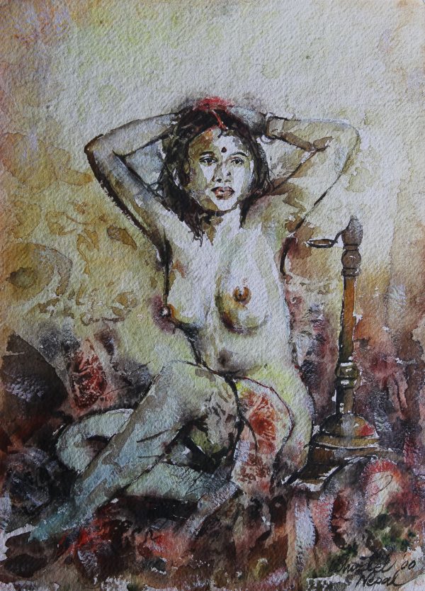 Women sun bathing