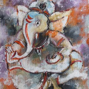 Ganesha, an elephant-headed Hindu God